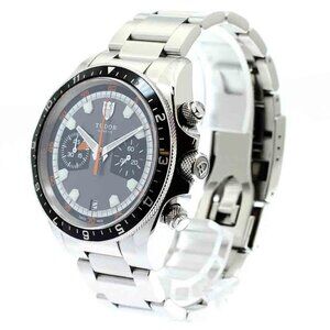 TUDOR Heritage Chrono 70330N Date Gray / black Dial Automatic Men's Watch